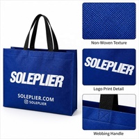 Bolsa de Compras Reutilizable Ecológica, Reciclable, de Tela No Tejida, Libre de BPA, Certificada CE, Personalizable