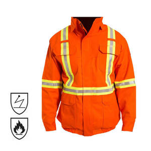 Travailleur électrique fournisseur d'usine chantier de construction électricien sécurité personnalisé ignifuge résistant au feu vêtements de travail pour hommes - Product Image 4