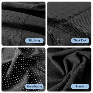 Camiseta Deportiva con Protección Corporal, Acolchado de EVA de Alta Densidad en Hombros, Pecho y Costillas, Transpirable, Compresiva, Personalizable OEM ODM - Product Image 6