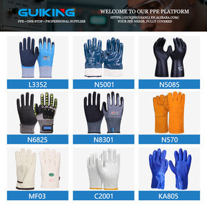 Luvas de Soldagem em Couro de Vaca de Alta Qualidade, Anti-Corte, Resistentes ao Fogo e ao Calor - Product Image 5