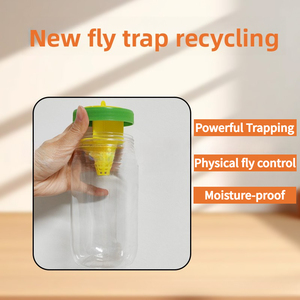 Piège à mouches robuste directement de l'usine avec une grande capacité de 800 ml et résistant aux intempéries pour une utilisation en extérieur à la ferme - Vente en gros - Product Image 4