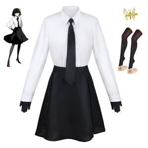 Disfraz de Cosplay de Bungo Stray Dogs, Chuuya Nakahara, Osamu Dazai, Akiko Yosano, Anime, Juego de Roles, Unisex, Poliéster, Primavera 2023 - Product Image 4