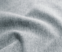 ZSTARR Rideaux occultants gris modernes de luxe sur mesure à plis en S pour chambre, salon, maison, hôtel