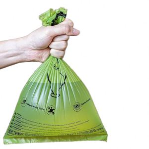 100% <b>Compostable</b> Leak Proof Eco Friendly Dog Poop <b>Bag</b> Biodegradable Pet Waste <b>Bag</b> - Product Image 4