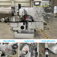 Machine d'emballage automatique de haute qualité pour bonbons durs, machine à emballer les bonbons à la menthe et au caramel à double torsion, machine d'emballage de chocolat
