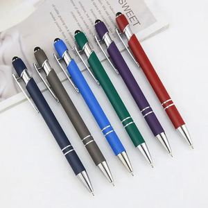 Custom Logo Stylus <b>Ballpoint</b> <b>Pen</b>, 2-in-1 Touch Screen <b>Pen</b> with Soft Grip, for Office, School & Promotional Gifts - Product Image 4
