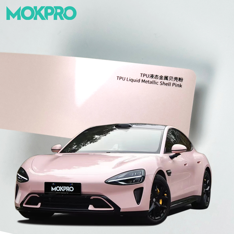 CARCASA LÍQUIDA METÁLICA ROSA