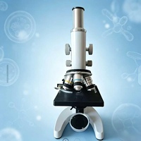 Low Price Laboratory Binocular Digital Biological Microscope XSP-01 10x Objective 5X Eyepiece Manual Focus