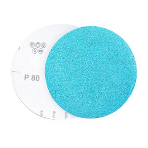 Discos de Lijado Resistentes con Velcro P80 de 150 mm para Pulir Madera y Metal - Product Image 2