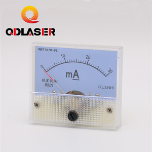 Amperímetro analógico de CC 85C1, puntero de 0-50mA, medidor de voltaje de corriente, Panel de amperios para fuente de alimentación de tubo láser CO2 - Product Image 6