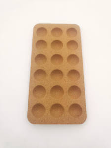 Offre Spéciale support en liège pour oeufs de haute qualité avec 12 rainures base en liège base en bois pour la cuisine au réfrigérateur (réfrigérateur) - Product Image 6