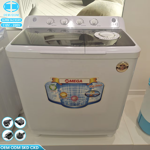 <span class=keywords><strong>Lave</strong></span>-<span class=keywords><strong>linge</strong></span> semi-automatique à double tambour de 13 kg pour usage domestique, grande capacité, séparation, économie d'énergie et faible <span class=keywords><strong>consommation</strong></span>. - Product Image 1
