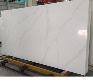 Precios de losas de mármol blanco Calacatta de buena calidad, 1600*3200*12 mm, para encimeras de <span class=keywords><strong>cocina</strong></span>, cuarzo, baldosas esmaltadas - Product Image 6