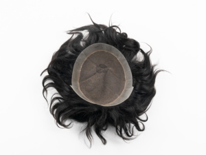 La migliore vendita parrucca da uomo Super sottile parrucchino stile naturale indiano Remy <span class=keywords><strong>extension</strong></span> <span class=keywords><strong>capelli</strong></span> umani di alta qualità parrucchino - Product Image 6