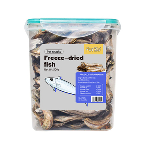 100% Natural Freeze-Dried <strong>Fish</strong> Treats High Protein Grain-Free Skin &amp; Coat Health <strong>Pet</strong> Food Snacks for <strong>Cats</strong> and Dogs Wholesale - Product Image 3