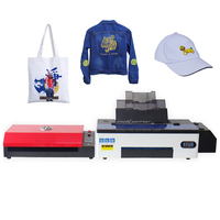 Impresora de ropa R1390 DTF con horno, máquina de impresión de camisetas de película de transferencia Digital A3