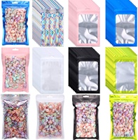 Sacs en aluminium Mylar étanches, noir et mat, pour imprimante numérique, pochettes scellées à trois côtés pour étuis pour téléphones portables, Promotion personnalisée