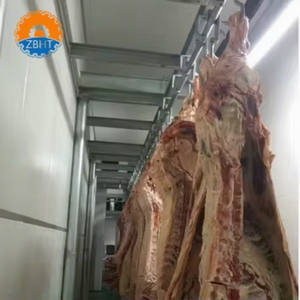 Système de rail pour boucherie de bovins en acier inoxydable pour abattoir de vaches et chambre froide, conception personnalisée - Product Image 1