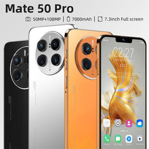 Smartphone Mate50 <span class=keywords><strong>Pro</strong></span> 5G Sbloccato Economico e Nuovo di Zecca, Schermo da 7.3 Pollici, Cellulare <span class=keywords><strong>Mate</strong></span> 50 <span class=keywords><strong>Pro</strong></span> Android GSM Versione Globale - Product Image 2
