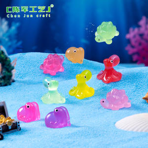 Nuevos productos transfronterizos Chenjun: figuritas luminosas de animales marinos, artículos decorativos Diy para paisajismo de peceras, accesorios colgantes - Product Image 4