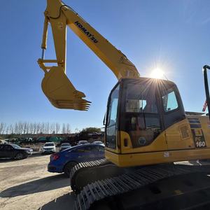 Escavatore Cingolato <span class=keywords><strong>Komatsu</strong></span> PC160 con Benna da 0,60 m³ e Peso di 16.000 kg, Grande Escavatore per Movimento Terra - Product Image 3