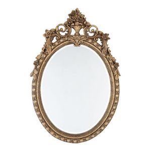 Classic Iatalian Hand Home Decoration Set <b>Vanity</b> <b>Table</b> with Wall Mount Gold Framed <b>Mirror</b> - Product Image 4