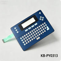 Clavier à membrane de remplacement pour imprimante jet d'encre KB-PY0313 K |   Film de panneau de commande de type K alternatif pour machine de codage K CIJ