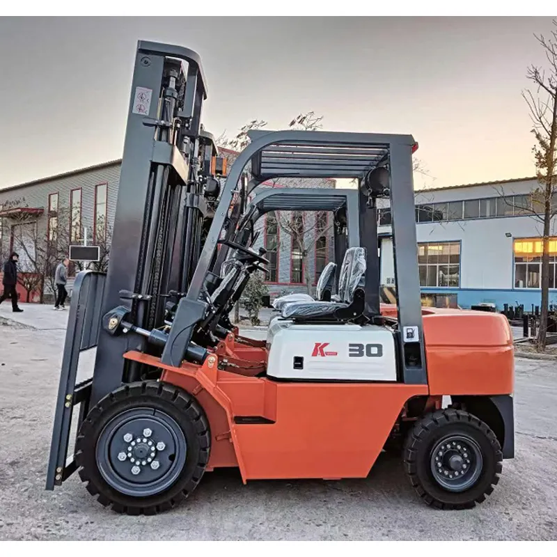 2024 japan motor 3 ton diesel forklift with 4.5 m lifting height with good price to europe market