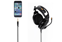 Câble de remplacement pour les casques de jeu Astro A40/A40TR/A10 avec contrôle du volume 2.0 M 6.5 pieds pour Xbox-One PC Ps4