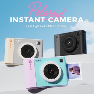 Appareil photo instantané Poloid Girl, mini appareil photo à <span class=keywords><strong>film</strong></span> D2, photos couleur directes, cadeau d'anniversaire pour petite amie, indispensable pour le printemps - Product Image 1