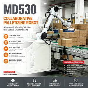 Robot Colaborativo Integrado para Paletización, Brazo Robótico Automático para Paletización, Capacidad de Carga de 30 kg y 50 kg, Recogida y Colocación, Apilamiento de Cajas - Product Image 1