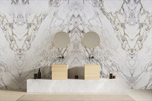 Mármol Blanco Natural de Italia, Piedra Pulida con Vetas Doradas, Losa de Mármol Calacatta Vagli Oro - Product Image 4