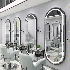 Miroir intelligent pleine longueur mural avec interrupteur tactile LED, sans cadre, durable, pour salles de bain et hôtels - Product Image 1