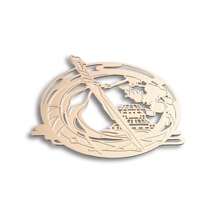 ที่คั่นหนังสือทองเหลืองลายสลักแบบใหม่ ดีไซน์สวยเก๋ น่ารัก สำหรับเป็นของขวัญ - Product Image 5