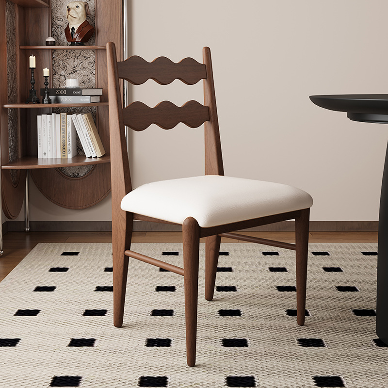 Cuir microfibre couleur noyer et blanc (ensemble complet)