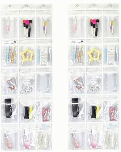 Organisateur de rangement suspendu sur porte Simple Houseware à 24 poches transparentes pour la chambre de bébé, le placard et la chambre d'enfant - Product Image 1