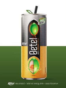 Bebidas Energéticas de Nuez de Areca en Lata de 250 ml, la Mejor Calidad al Mejor Precio, Diseño de Etiqueta Gratuito - Product Image 3