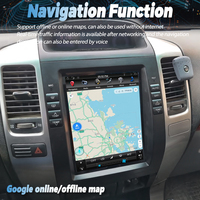 Android 13 Tesla pantalla IPS para Lexus GX470 Toyota Prado Lc120 2002 - 2009 GPS Carplay coche Radio reproductor de vídeo navegación 4G WIFI