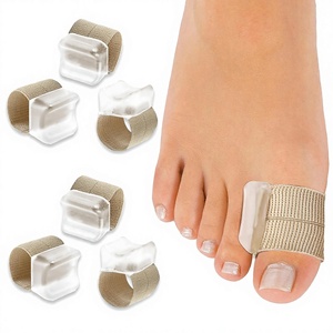 Correcteur d'Hallux Valgus en Gel de Silicone Réglable Séparateur d'Orteils Attelle Redresseur Orthopédique Soulagement de la Douleur Soins des Pieds - Product Image 1