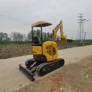 <b>Earth</b> <b>moving</b> <b>machinery</b> 2tons Komatsu PC20MR PC20MR-3 mini digger excavator - Product Image 3