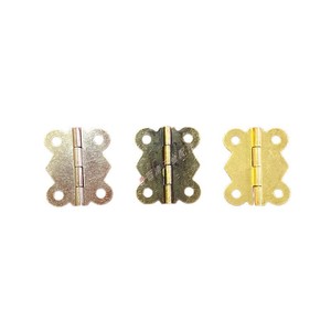 Furniture Hinge Iron 38mm X 32mm 180 Degree Surface Mount Traditional Gift Box Use - Product Image 5