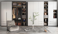 Armoire à portes vitrées, rangement intelligent pour vêtements, organisateur pour chambre à coucher, meilleur prix, meubles de m