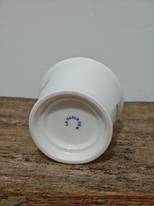 Mug keramik buatan tangan kata Perancis "Parce que c'létait lui, moi", gaya putih minimalis, perlengkapan minum bergaya untuk jiwa romantis - Product Image 6