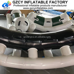 Tubo de pesca con mosca de agua inflable comercial, barco de plátano - Product Image 6