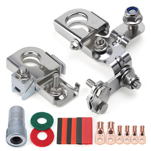 <b>Battery</b> Clamp Kit For Ford Raptor 926-882 926-879 Stainless Steel Positive Negative <b>Terminal</b> - Product Image 3