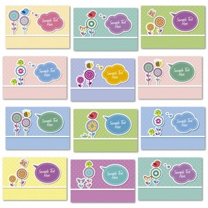 Étiquettes autocollantes imperméables et résistantes à l'huile, personnalisables pour les enfants de garderie et les étudiants, pour gourdes scolaires. - Product Image 6