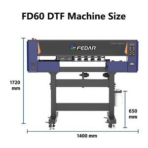For Wholesale New Customization 60CM Dual I3200 Heads Full-Automatic DTF <b>Printer</b> With Ink for Shoes Apparel Logo Printing Dtf Pr - Product Image 4