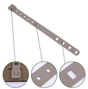 Sangle de connexion modulaire à double matériau et double taille, adaptateur de fixation rapide pour ceinture avec boucle, polymère étanche - Product Image 6