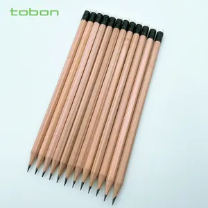 HB قلم خشبي طبيعي
