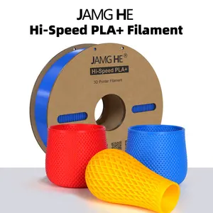 JAMG HE HI-Speed PLA + FDM Filamento 1.75mm Materiais da Impressora 3D Eco-friendly Forte Tenacidade Adequado para Impressoras Mais Rápidas